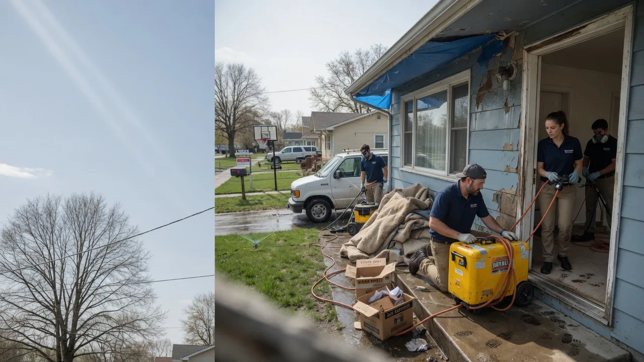 Basement Flood Cleanup in Webster, ND near me